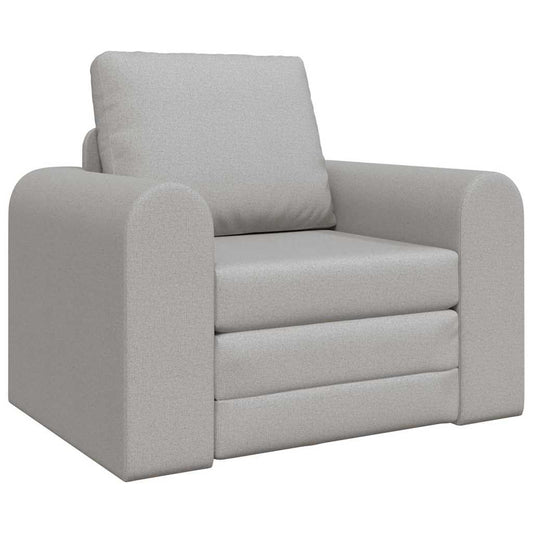 Sofa Bett Wolken-Grau 98 x 71 x 83 cm Stoff