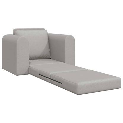Sofa Bett Wolken-Grau 98 x 71 x 83 cm Stoff