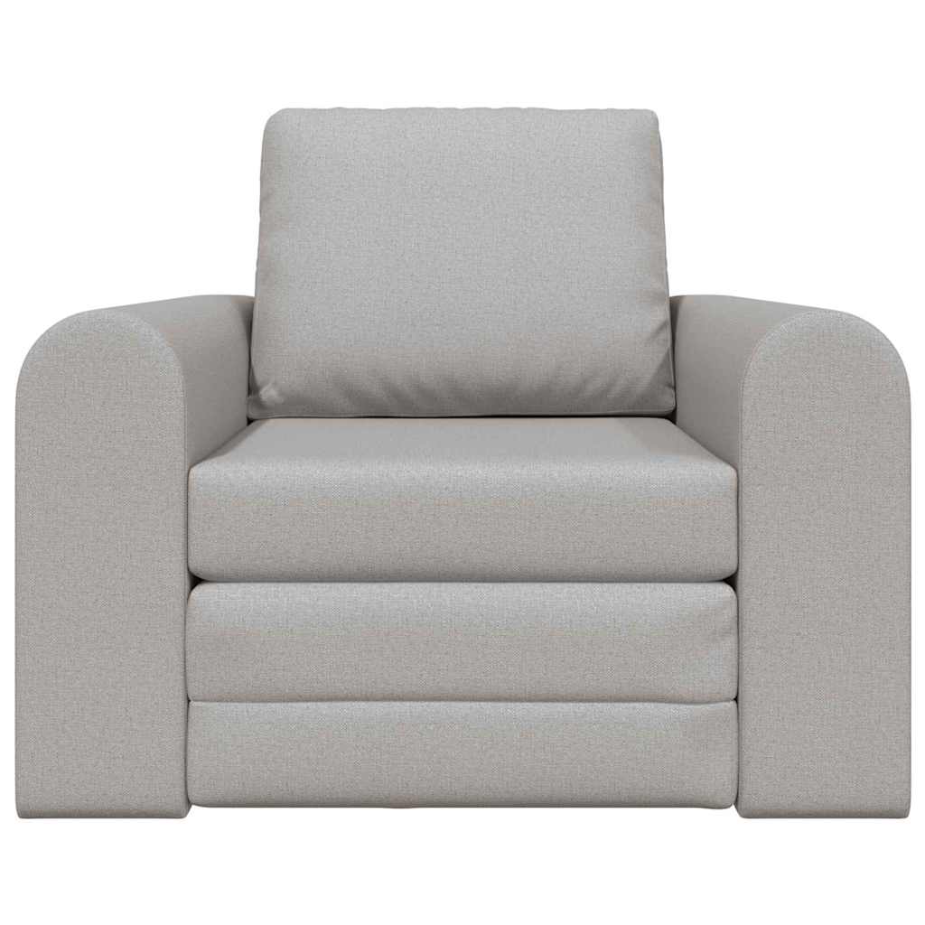 Sofa Bett Wolken-Grau 98 x 71 x 83 cm Stoff