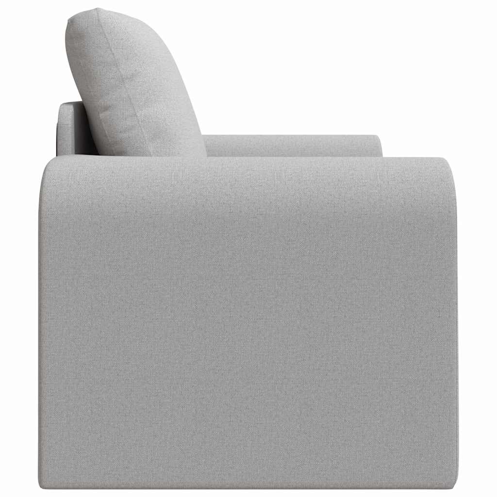 Sofa Bett Wolken-Grau 98 x 71 x 83 cm Stoff