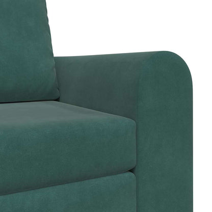 Sofa Bett Dunkelgrün 98 x 71 x 83 cm Samt