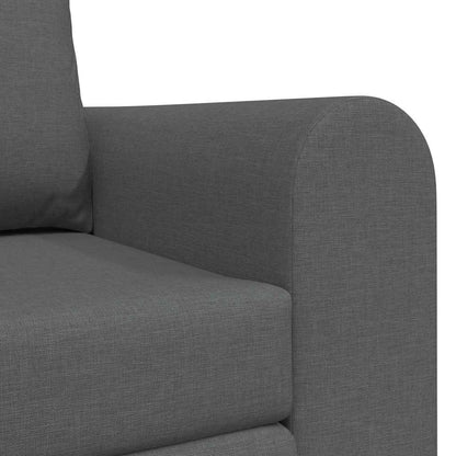 Sofa Bett Dunkelgrau 148 x 71 x 83 cm Stoff