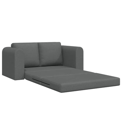 Sofa Bett Dunkelgrau 148 x 71 x 83 cm Stoff