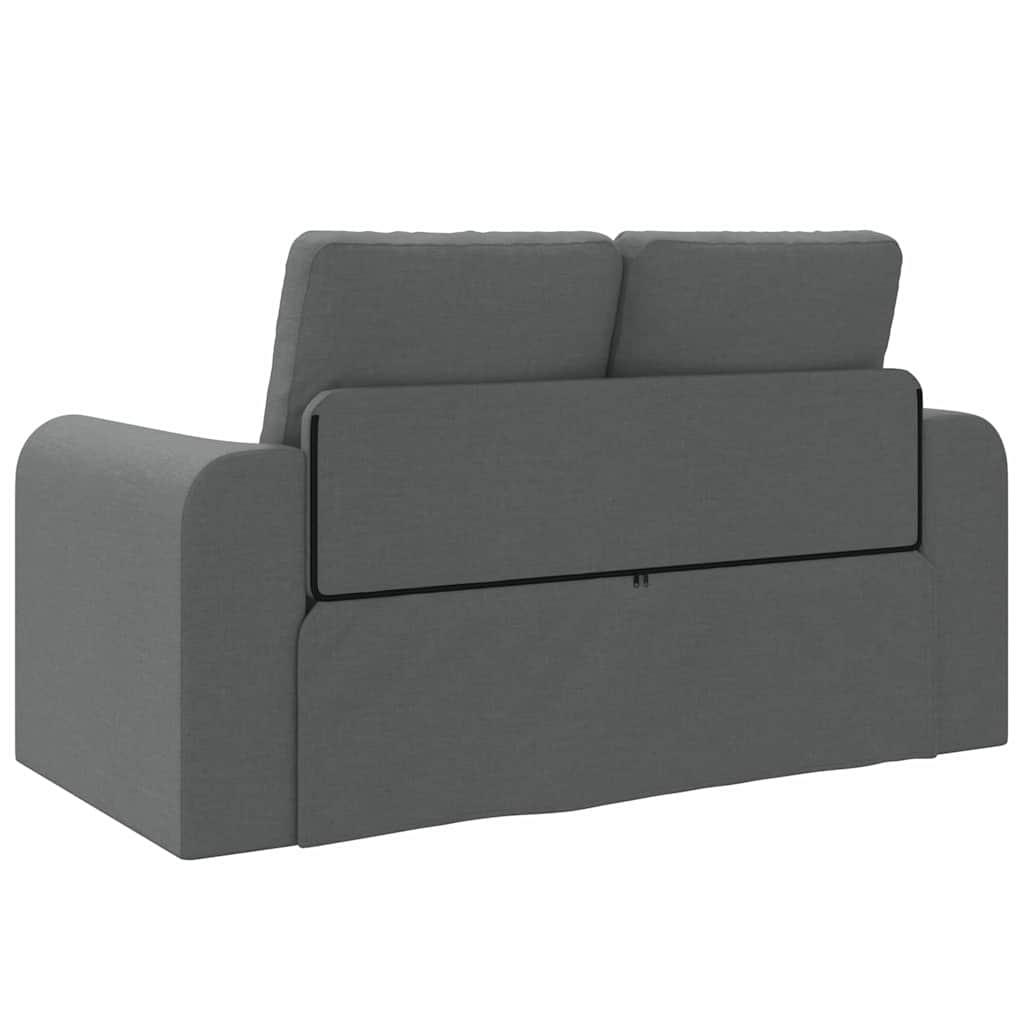 Sofa Bett Dunkelgrau 148 x 71 x 83 cm Stoff