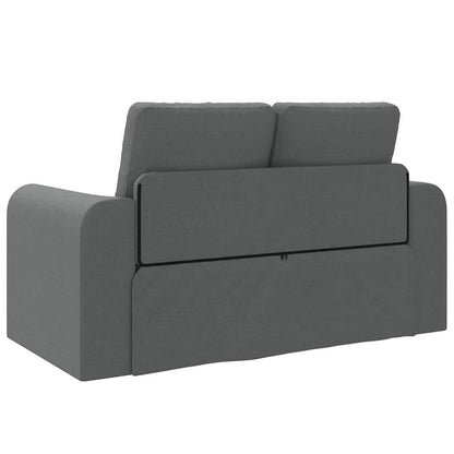 Sofa Bett Dunkelgrau 148 x 71 x 83 cm Stoff