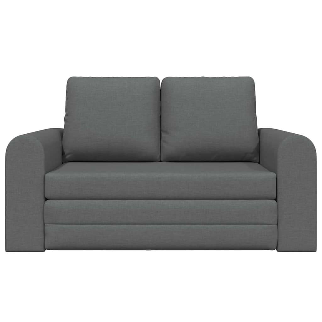 Sofa Bett Dunkelgrau 148 x 71 x 83 cm Stoff