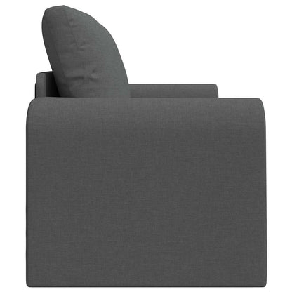 Sofa Bett Dunkelgrau 148 x 71 x 83 cm Stoff