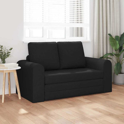 Sofa Bett Schwarz 148 x 71 x 83 cm Stoff