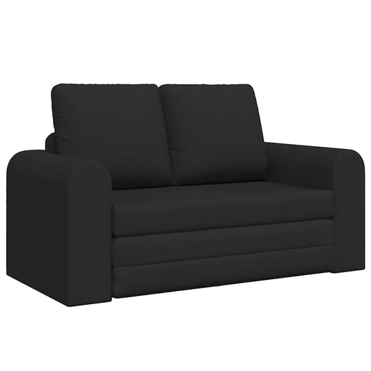 Sofa Bett Schwarz 148 x 71 x 83 cm Stoff