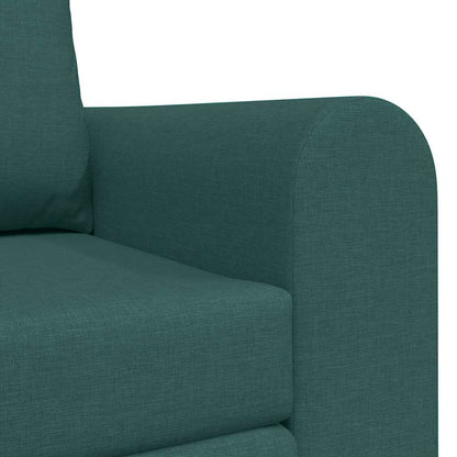 Sofa Bett Dunkelgrün 148 x 71 x 83 cm Stoff