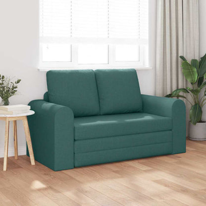 Sofa Bett Dunkelgrün 148 x 71 x 83 cm Stoff