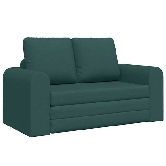 Sofa Bett Dunkelgrün 148 x 71 x 83 cm Stoff