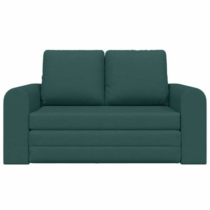 Sofa Bett Dunkelgrün 148 x 71 x 83 cm Stoff