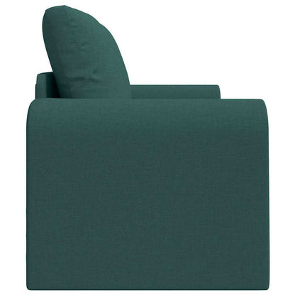 Sofa Bett Dunkelgrün 148 x 71 x 83 cm Stoff