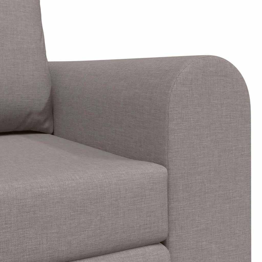 Sofa Bett Taupe 148 x 71 x 83 cm Stoff