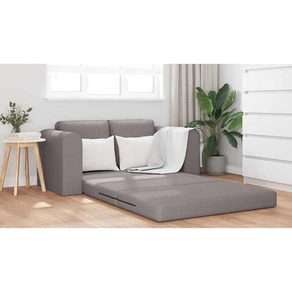 Sofa Bett Taupe 148 x 71 x 83 cm Stoff