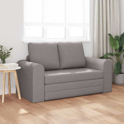 Sofa Bett Taupe 148 x 71 x 83 cm Stoff