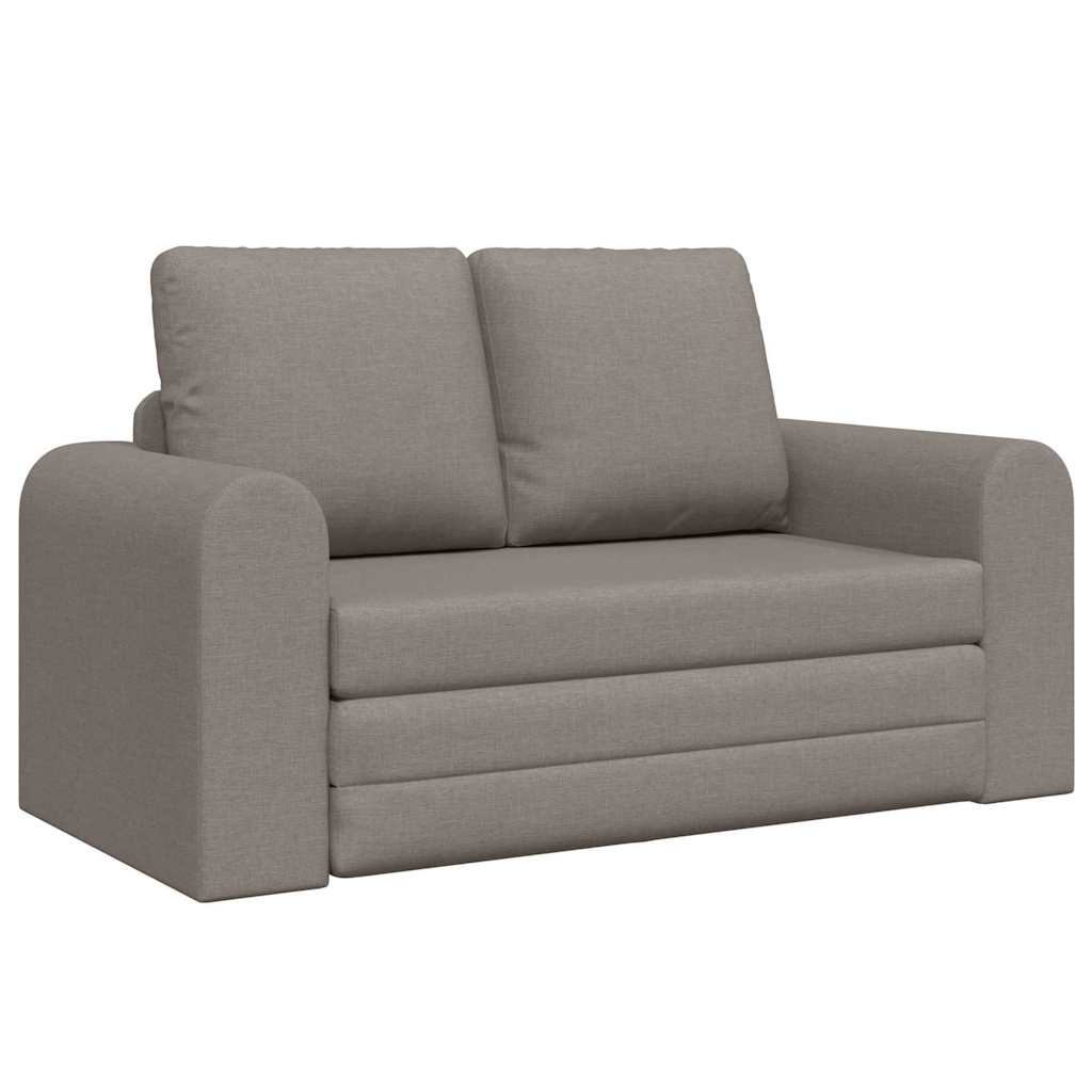 Sofa Bett Taupe 148 x 71 x 83 cm Stoff