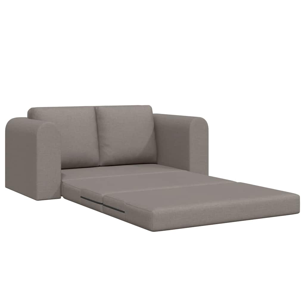 Sofa Bett Taupe 148 x 71 x 83 cm Stoff