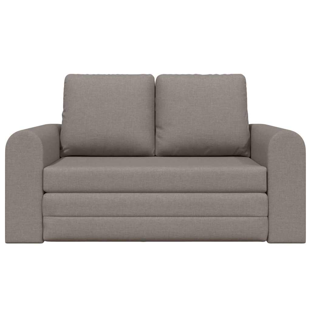 Sofa Bett Taupe 148 x 71 x 83 cm Stoff