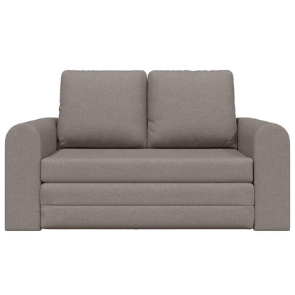 Sofa Bett Taupe 148 x 71 x 83 cm Stoff