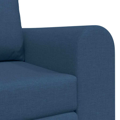 Sofa Bett Blau 148 x 71 x 83 cm Stoff