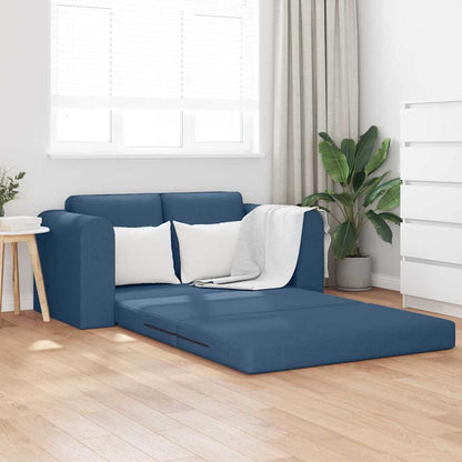 Sofa Bett Blau 148 x 71 x 83 cm Stoff