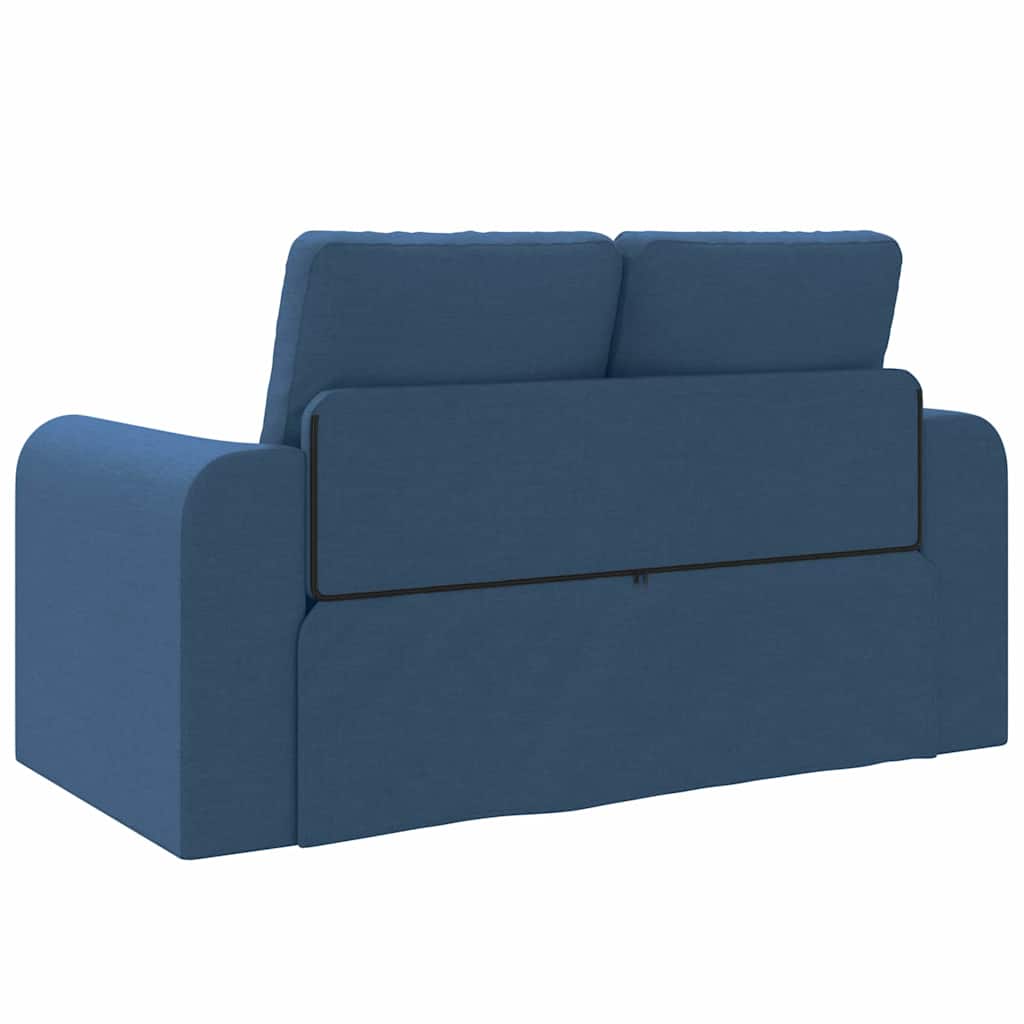 Sofa Bett Blau 148 x 71 x 83 cm Stoff