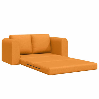 Sofa Bett Dunkelgelb 148 x 71 x 83 cm Stoff
