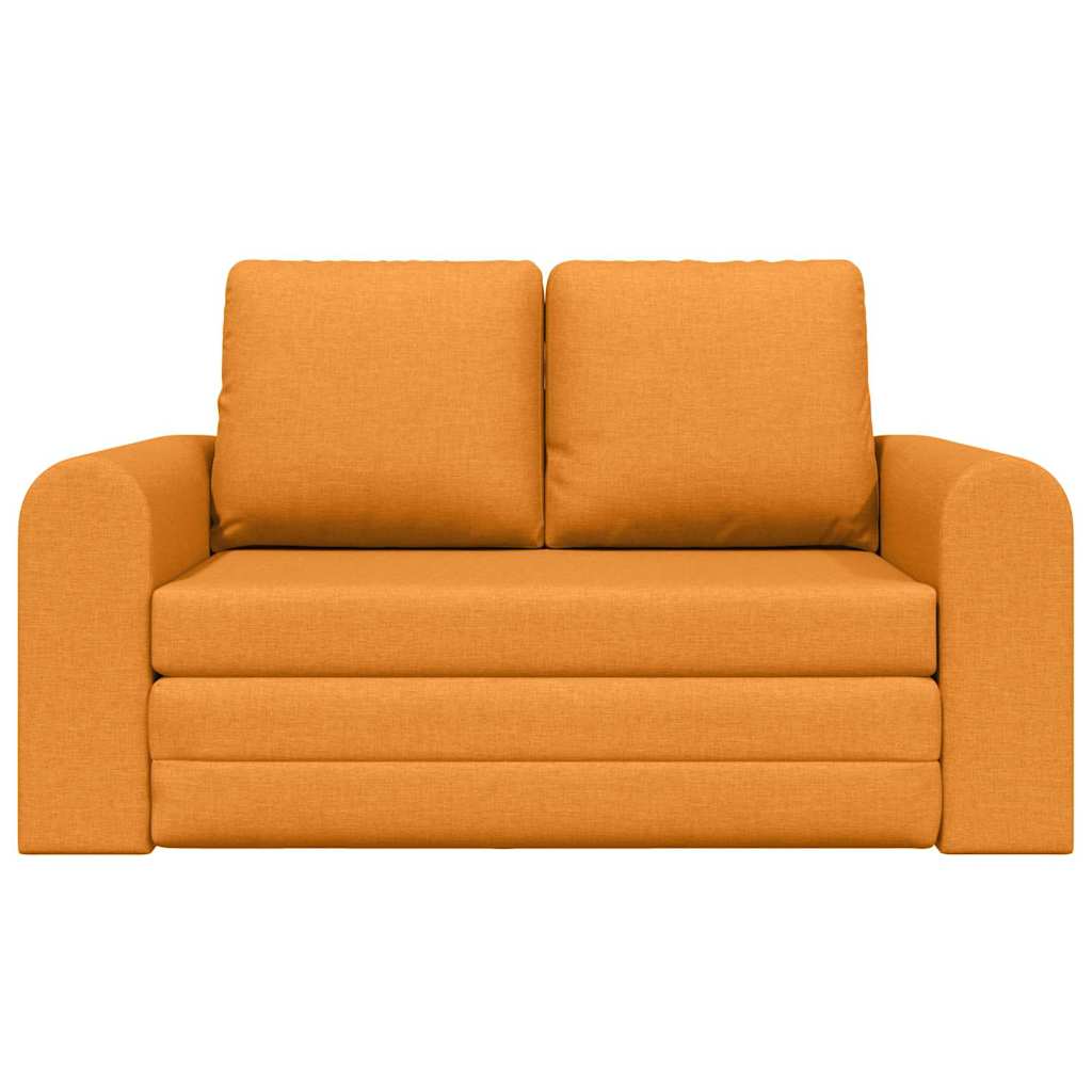 Sofa Bett Dunkelgelb 148 x 71 x 83 cm Stoff