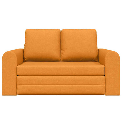 Sofa Bett Dunkelgelb 148 x 71 x 83 cm Stoff