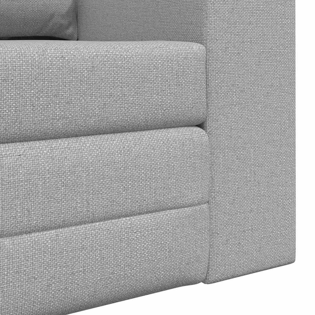 Sofa Bett Wolken-Grau 148 x 71 x 83 cm Stoff