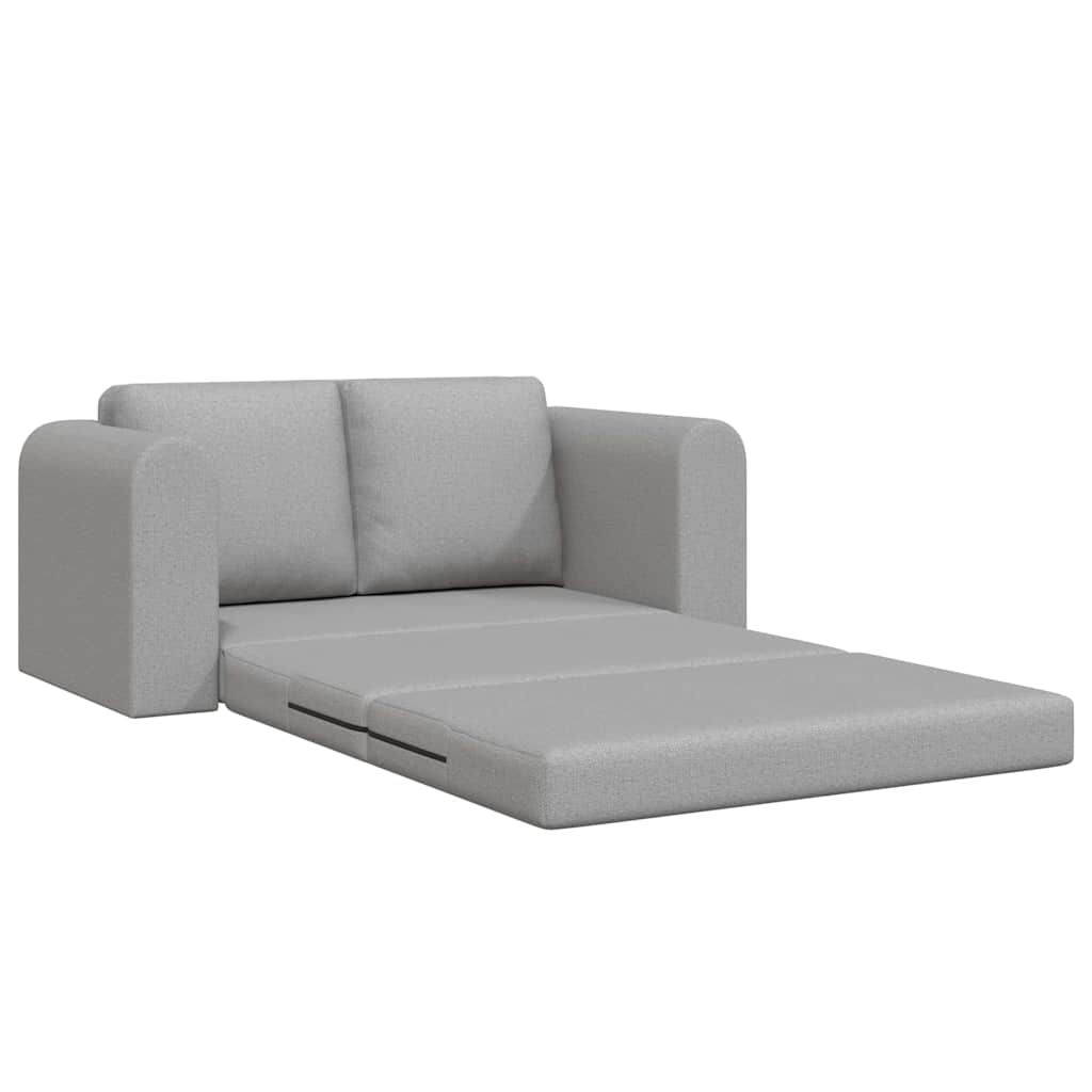Sofa Bett Wolken-Grau 148 x 71 x 83 cm Stoff