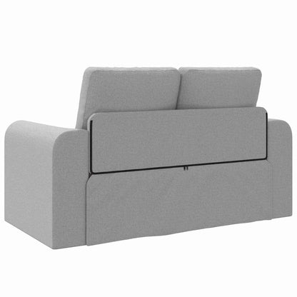 Sofa Bett Wolken-Grau 148 x 71 x 83 cm Stoff