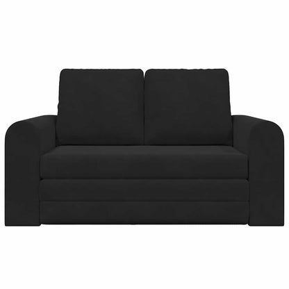 Sofa Bett Schwarz 148 x 71 x 83 cm Samt