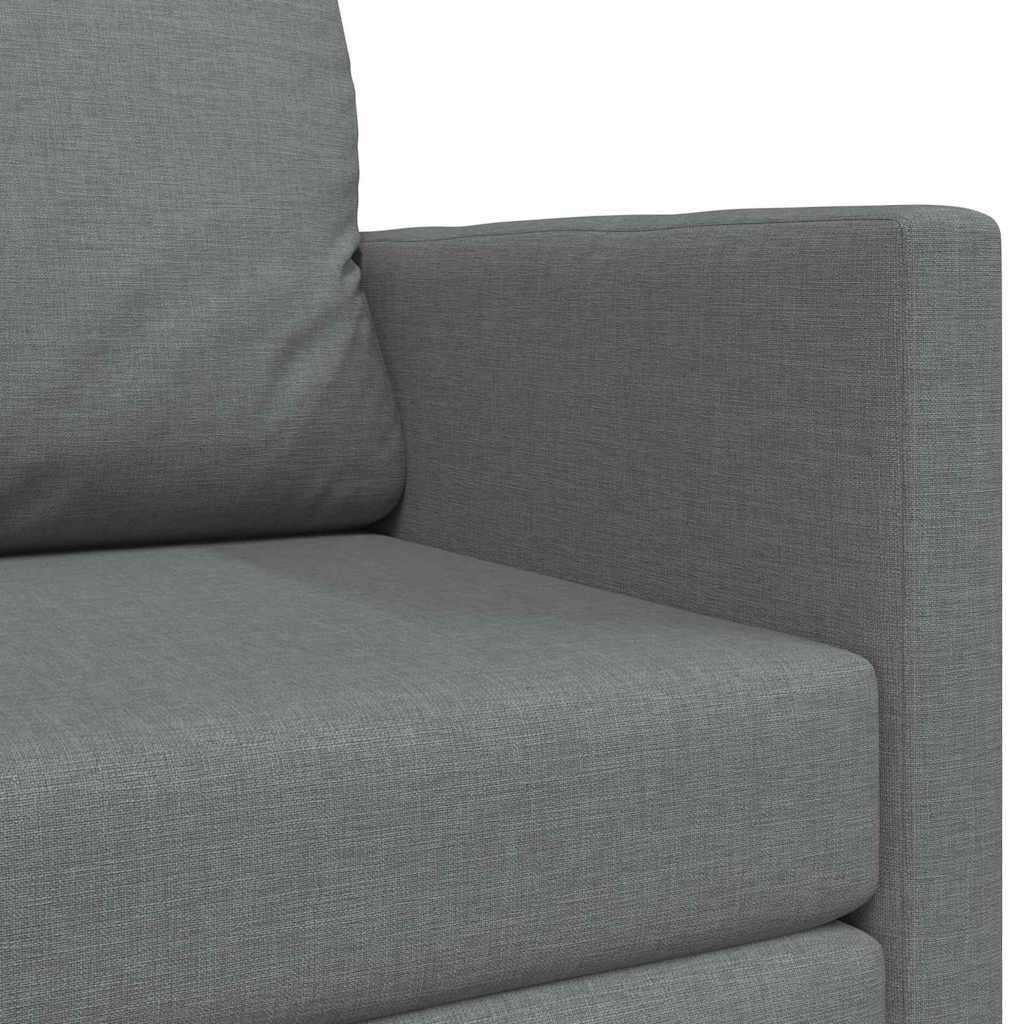 Sofa Bett Dunkelgrau 124 x 71 x 78 cm Stoff