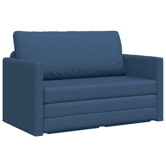 Sofa Bett Blau 124 x 71 x 78 cm Stoff