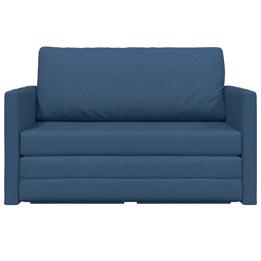 Sofa Bett Blau 124 x 71 x 78 cm Stoff