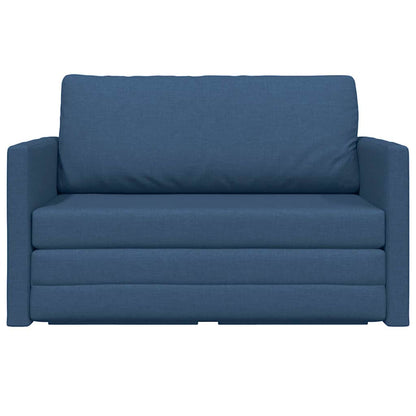 Sofa Bett Blau 124 x 71 x 78 cm Stoff