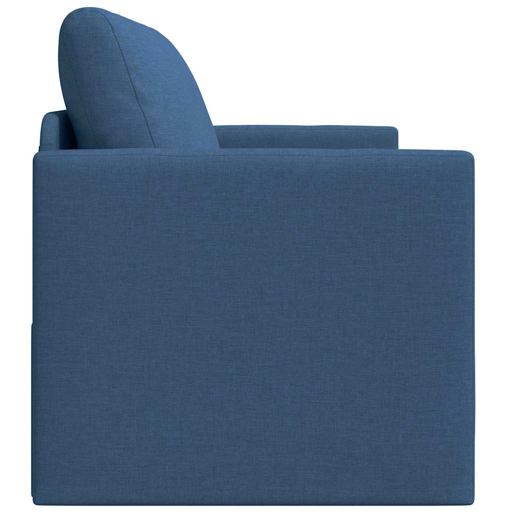 Sofa Bett Blau 124 x 71 x 78 cm Stoff