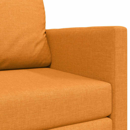 Sofa Bett Dunkelgelb 124 x 71 x 78 cm Stoff