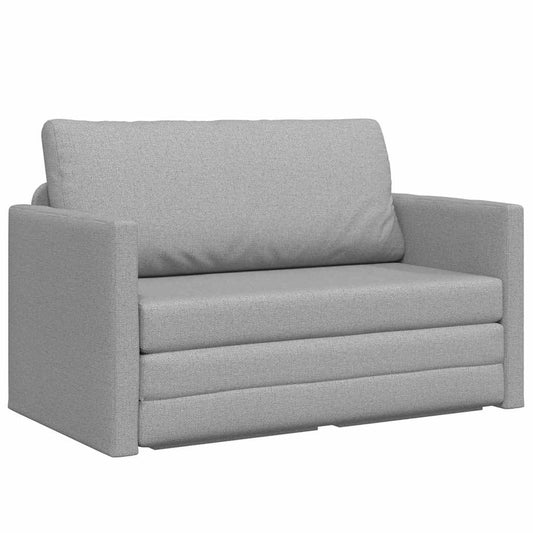 Sofa Bett Wolken-Grau 124 x 71 x 78 cm Stoff