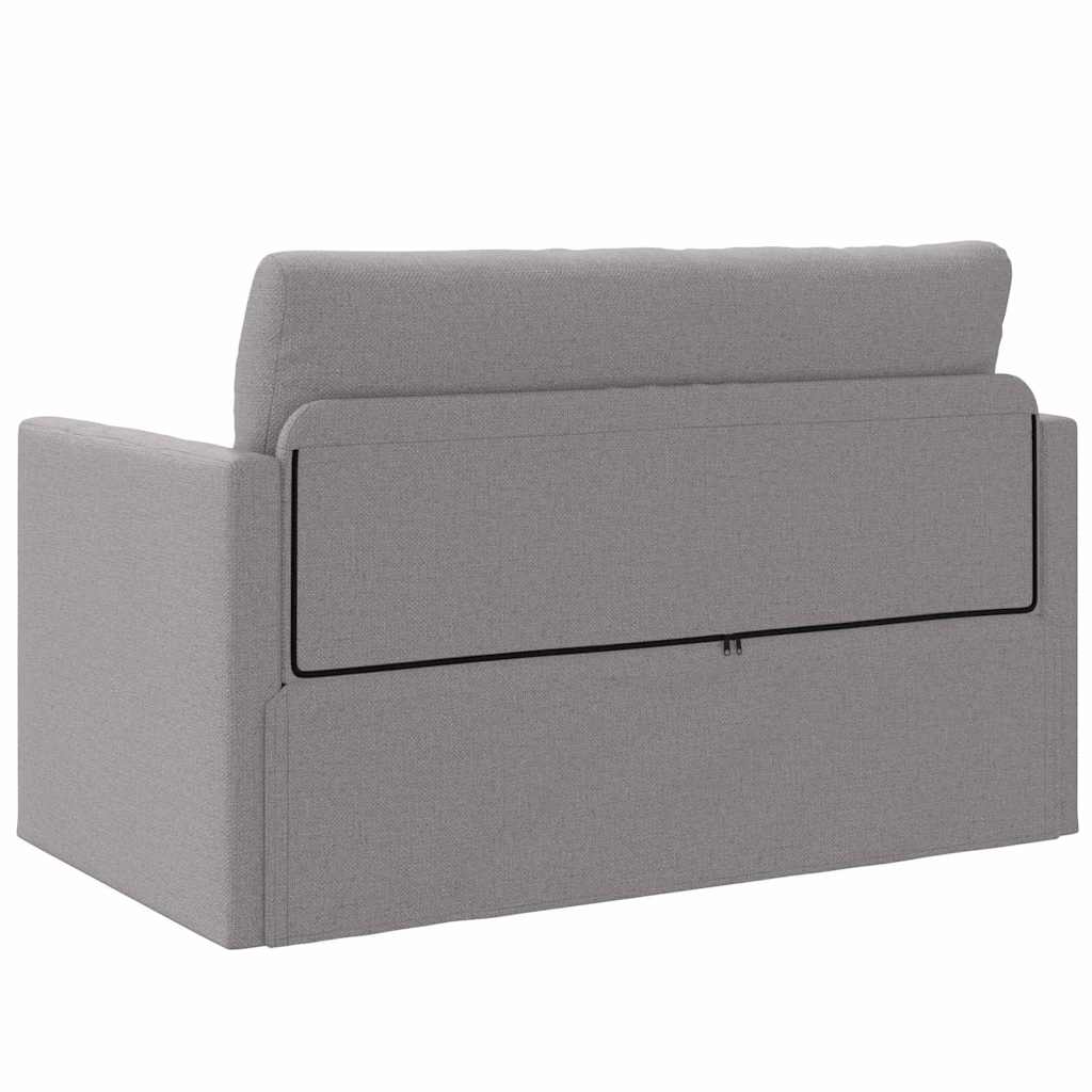 Sofa Bett Wolken-Grau 124 x 71 x 78 cm Stoff