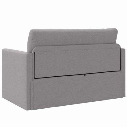 Sofa Bett Wolken-Grau 124 x 71 x 78 cm Stoff