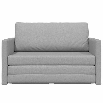 Sofa Bett Wolken-Grau 124 x 71 x 78 cm Stoff