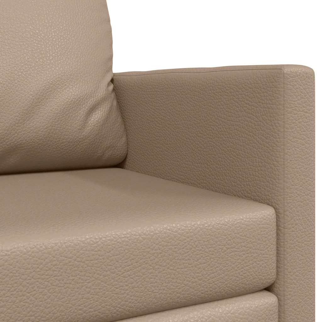 Schlafsofa Cappuccino 124 x 71 x 78 cm Samt