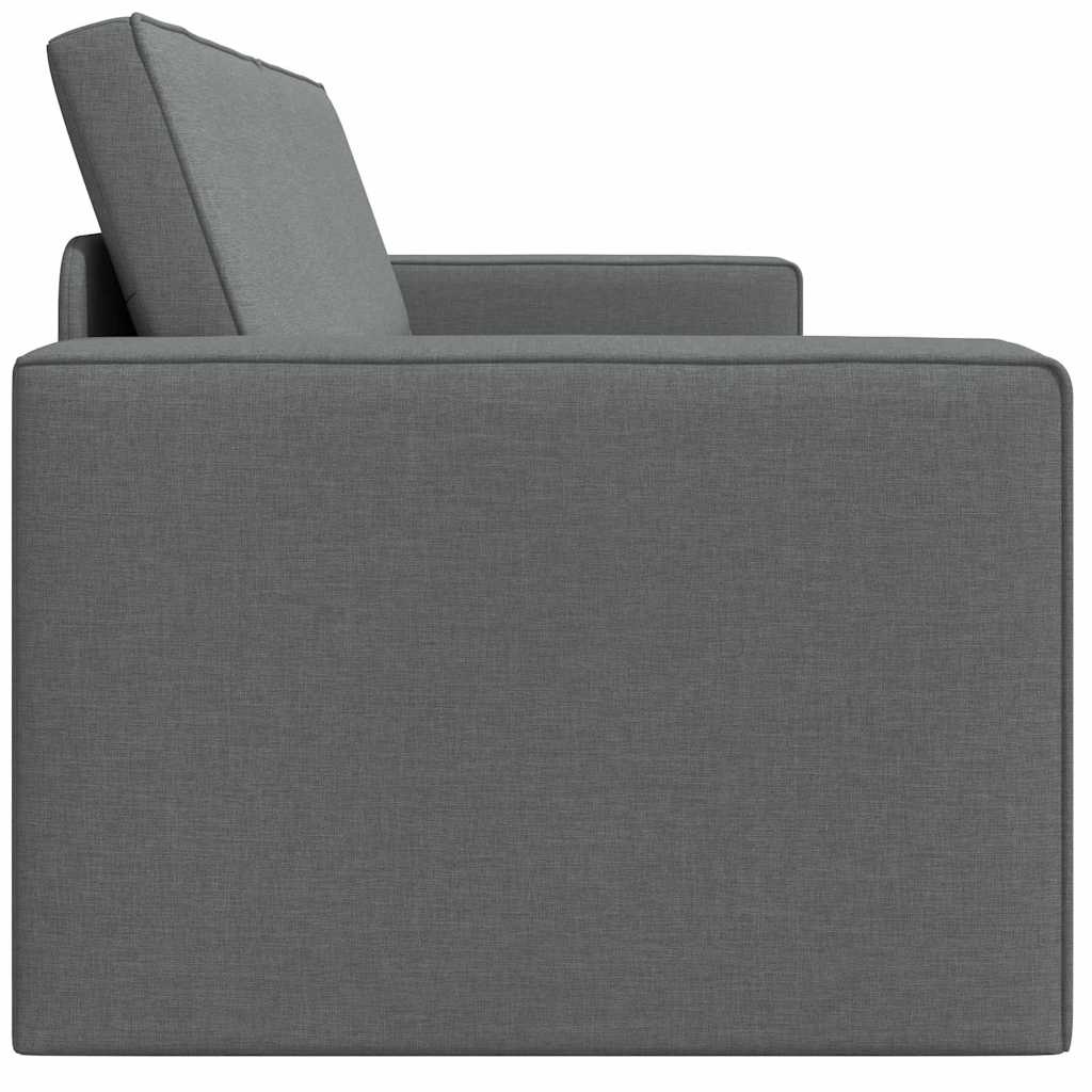 Bodensofa-Bett Dunkelgrau 245 x 78 x 77 cm Stoff
