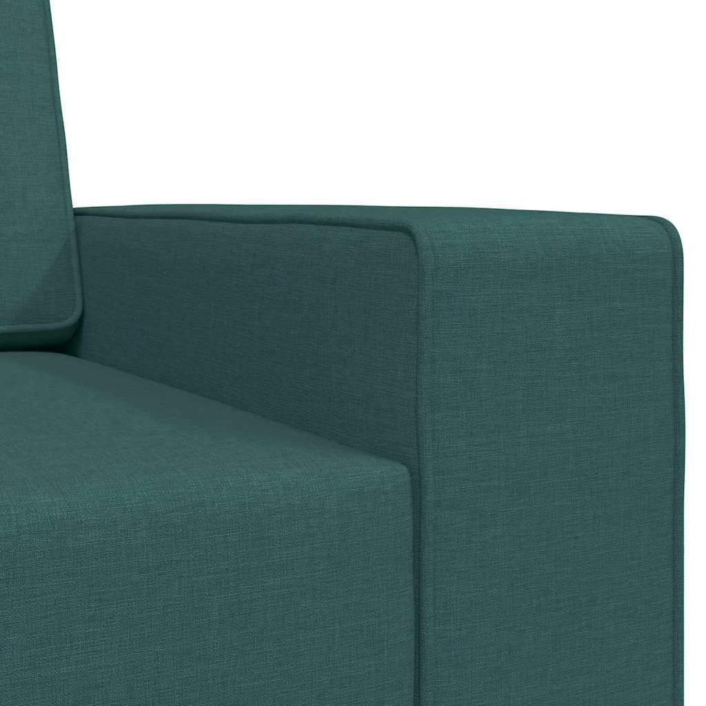 Bodensofa-Bett Dunkelgrün 245 x 78 x 77 cm Stoff