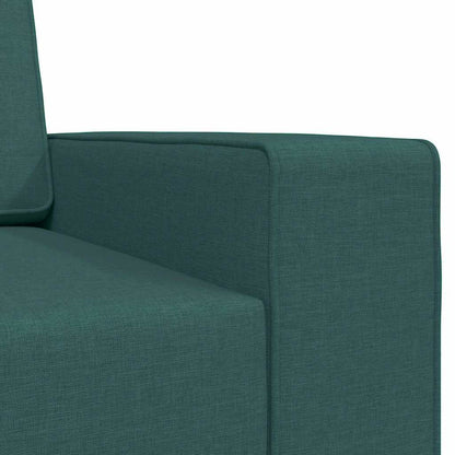 Bodensofa-Bett Dunkelgrün 245 x 78 x 77 cm Stoff