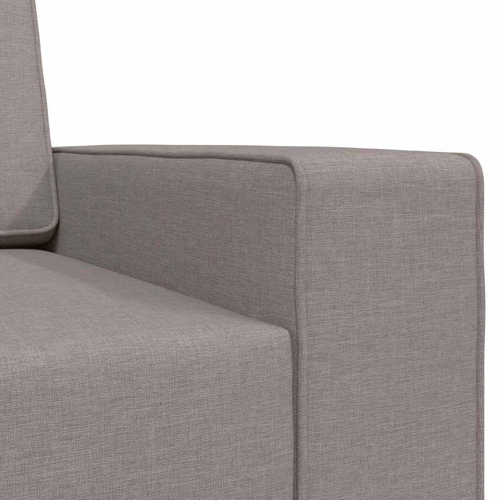 Boden-Sofa-Bett Taupe 245 x 78 x 77 cm Stoff